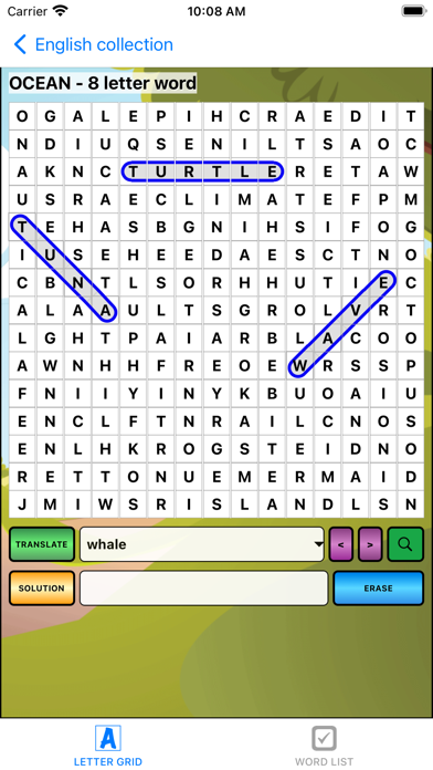 Word Search & Definition (DX) Screenshot