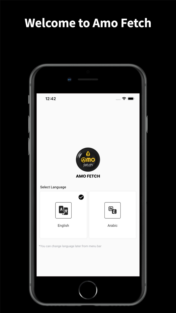 Amo Fetch - Restaurant app