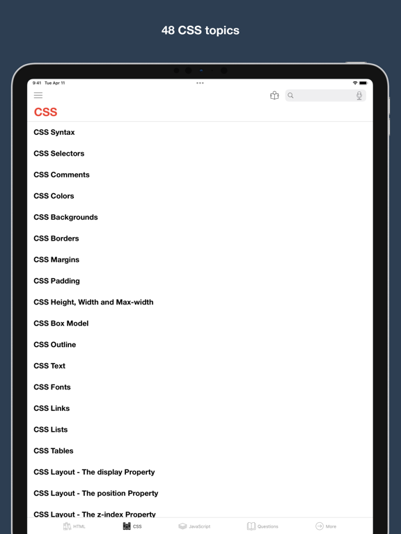 Screenshot #5 pour Web Development Interview