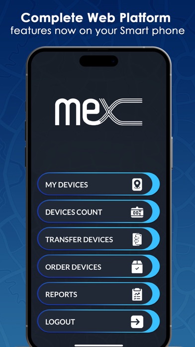 Mex Telematics Screenshot
