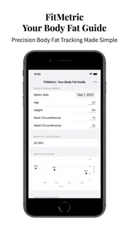 my body fat calculator iphone bildschirmfoto 1