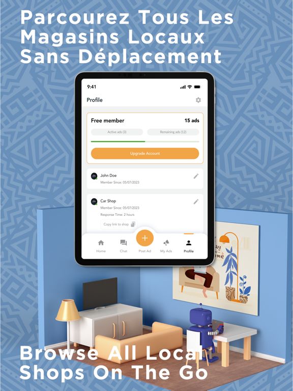 Catchyz iPad screenshot 4 - Shopping app