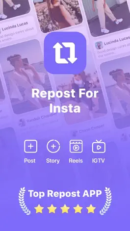 Game screenshot Repost for Insta : IG saver mod apk