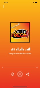 Fuego Latino Radio London screenshot #1 for iPhone