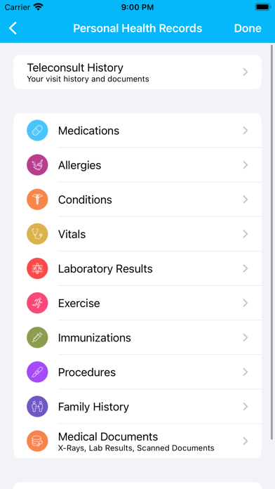 HTS Health Screenshot