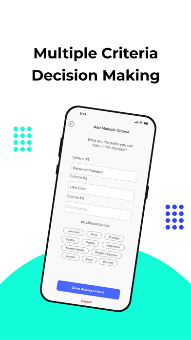 DecisionMentor Screenshot