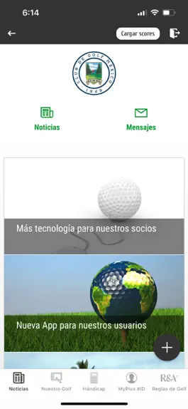 Game screenshot Torneos CGM by Plus+Golf hack