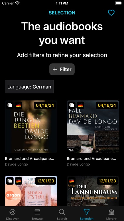 Lismio: Discover Audiobooks screenshot-3