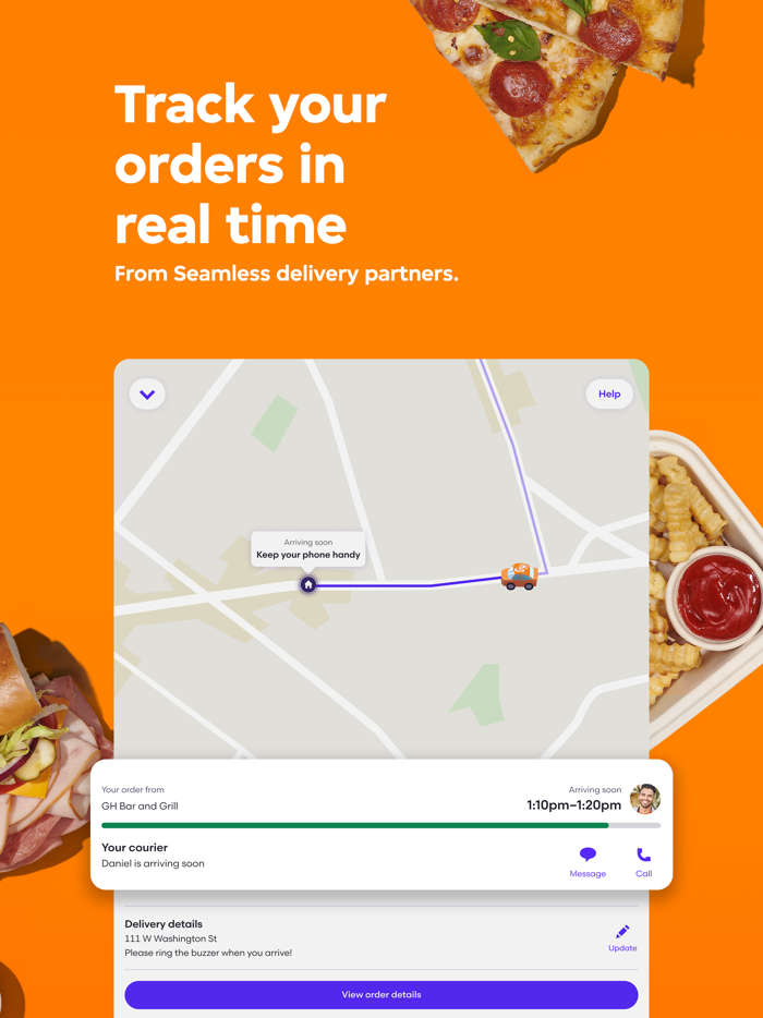 Seamless Local Food Delivery