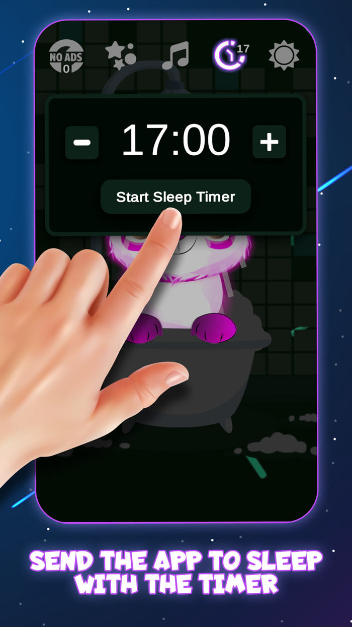 Baby night light  white noise