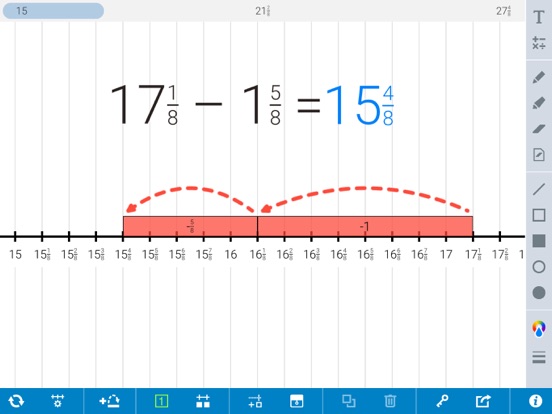 Number Line, by MLC iPad screenshot 7 - Education app