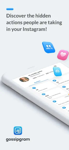 Game screenshot Gossipgram Followers Tracker mod apk