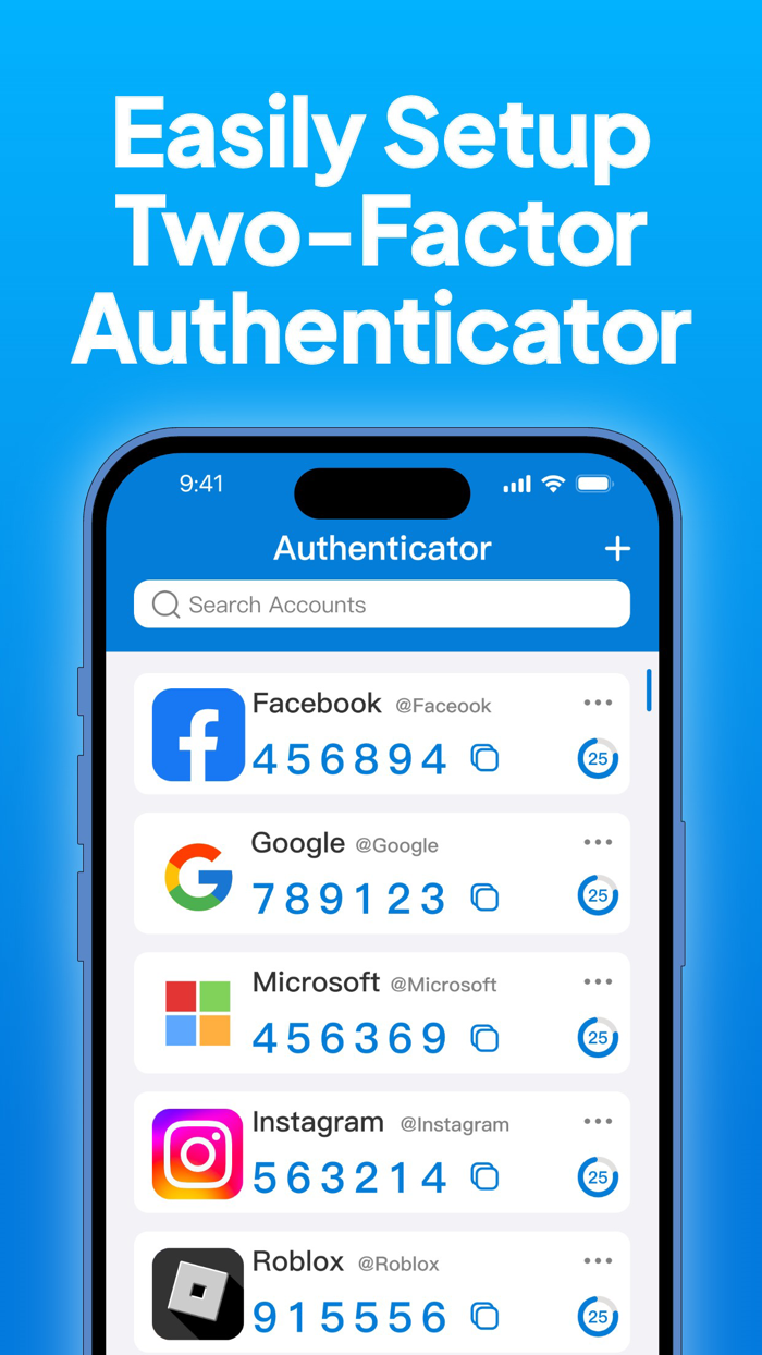 Authenticator App - 2 factor