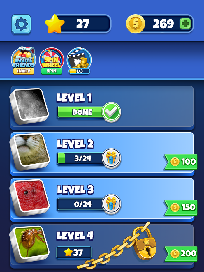 Guess it Zoom Pic Trivia Game