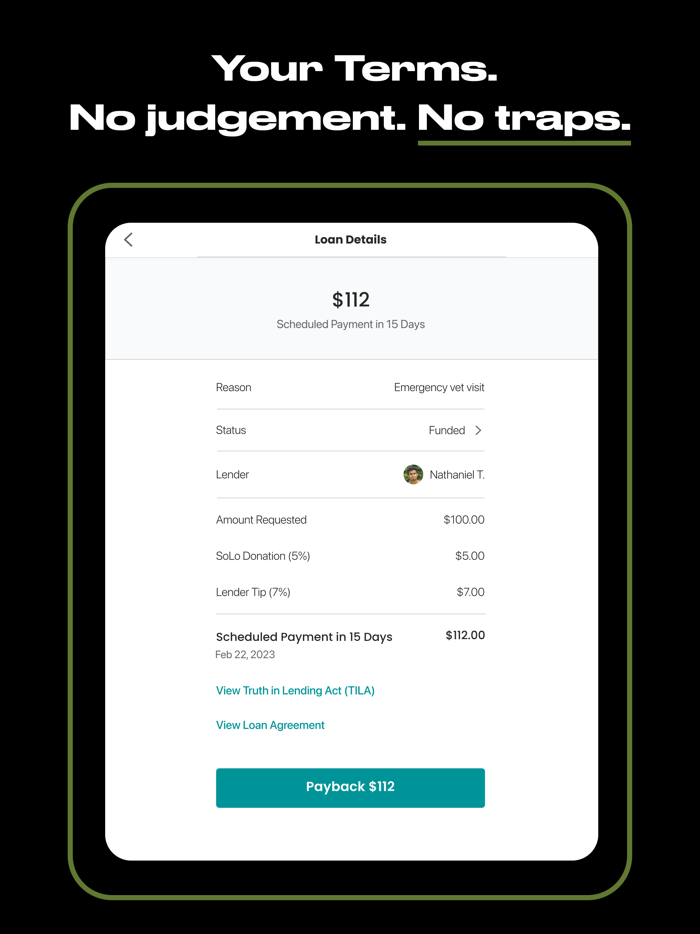 SoLo Funds Lend and Borrow