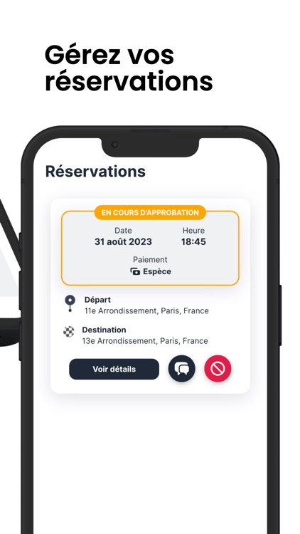 Mon app VTC