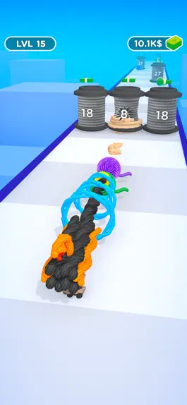 Game screenshot Knit Gun Run apk