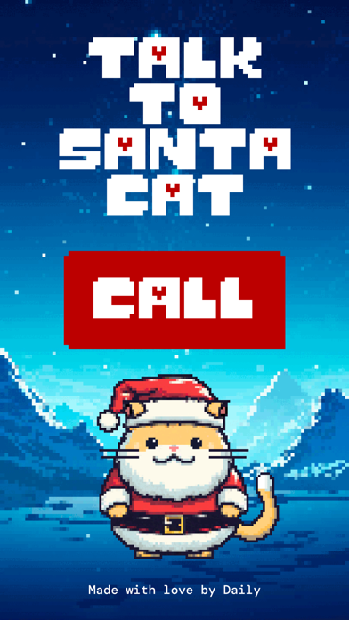 Talk to Santa Cat Screenshot