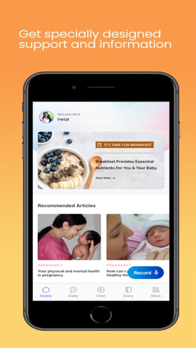 Screenshot #2 pour 9&Beyond - A Pregnancy App