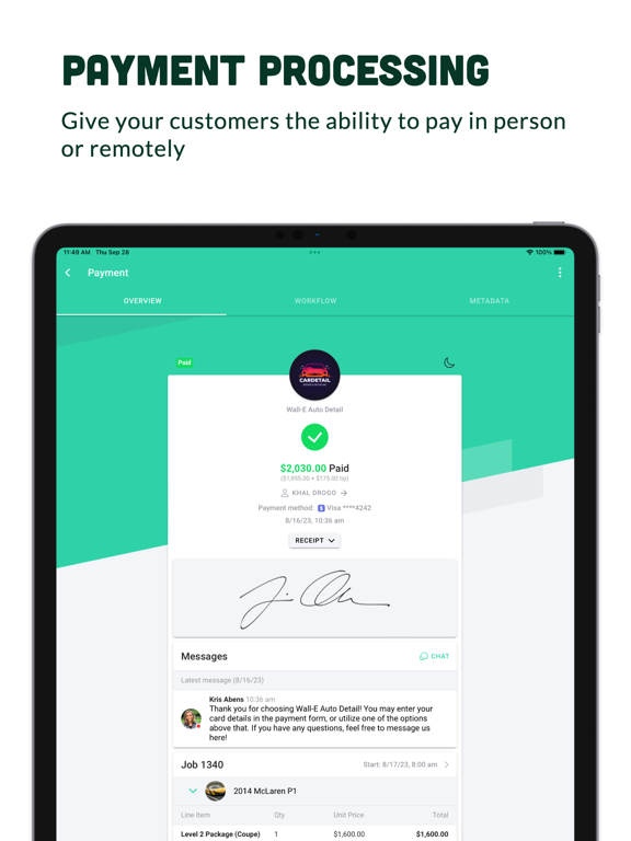 Urable iPad screenshot 8 - Business app