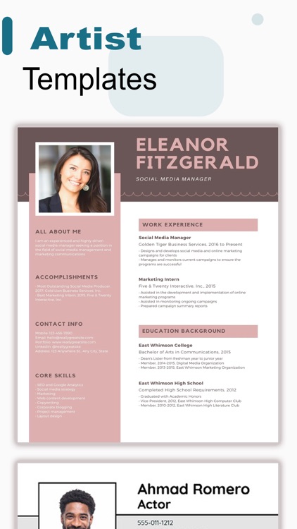 Professional ResumeCV  Builder screenshot-6