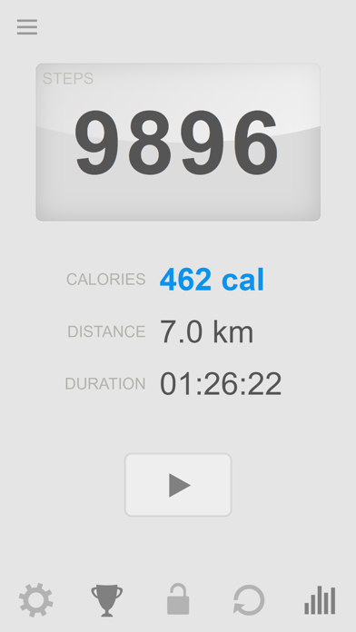 Screenshot #2 pour Pédomètre compteur de calories