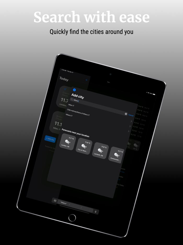 iWeather - Forecast App