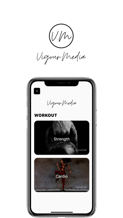 Vigour.Media Screenshot