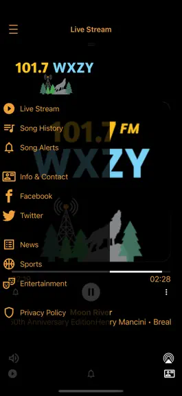 Game screenshot WXZY 101.7 - Kane Area Radio apk