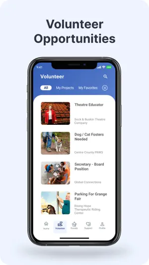 Volunteer Centre County (PA) screenshot 1