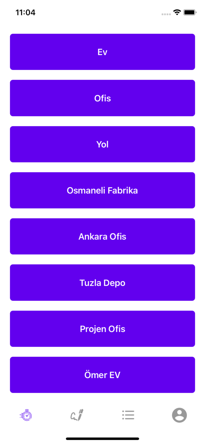 Personel Zaman Takibi