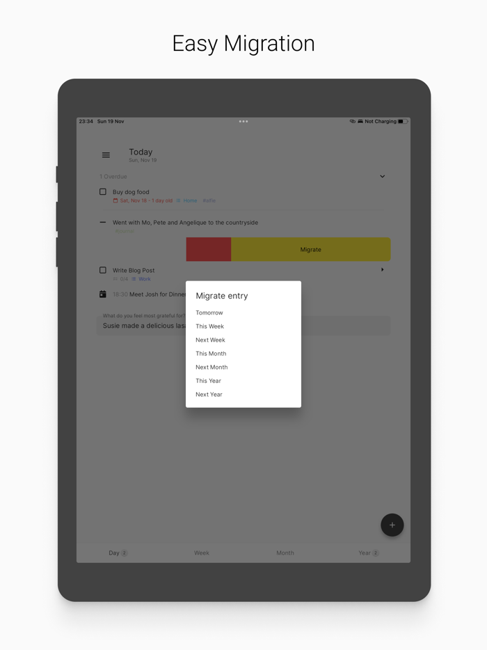 Bullet Journal and Planner
