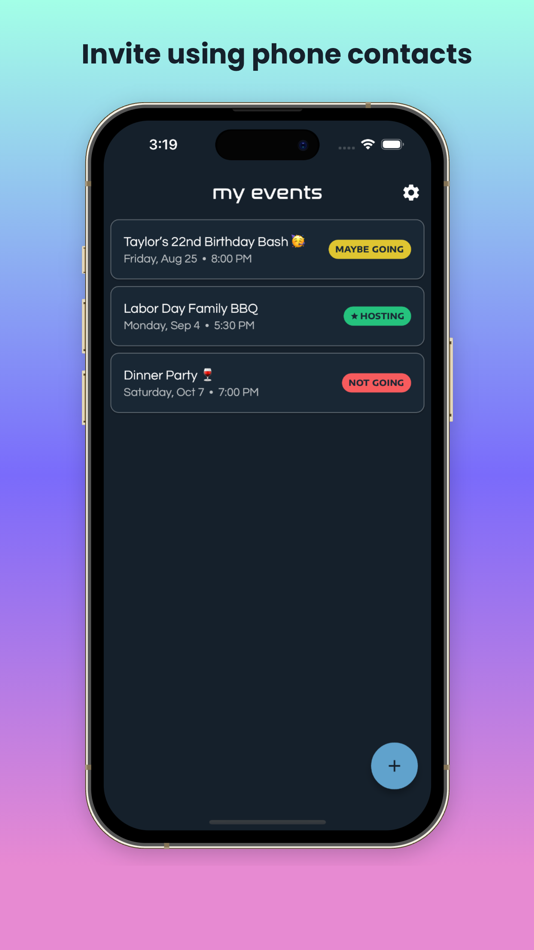 #3. planit • invite & rsvp (iOS) 由: OneTake Labs LLC