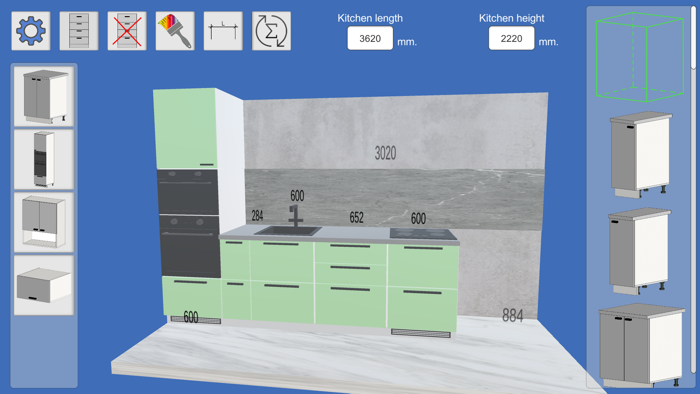 Kitchen Editor 3D