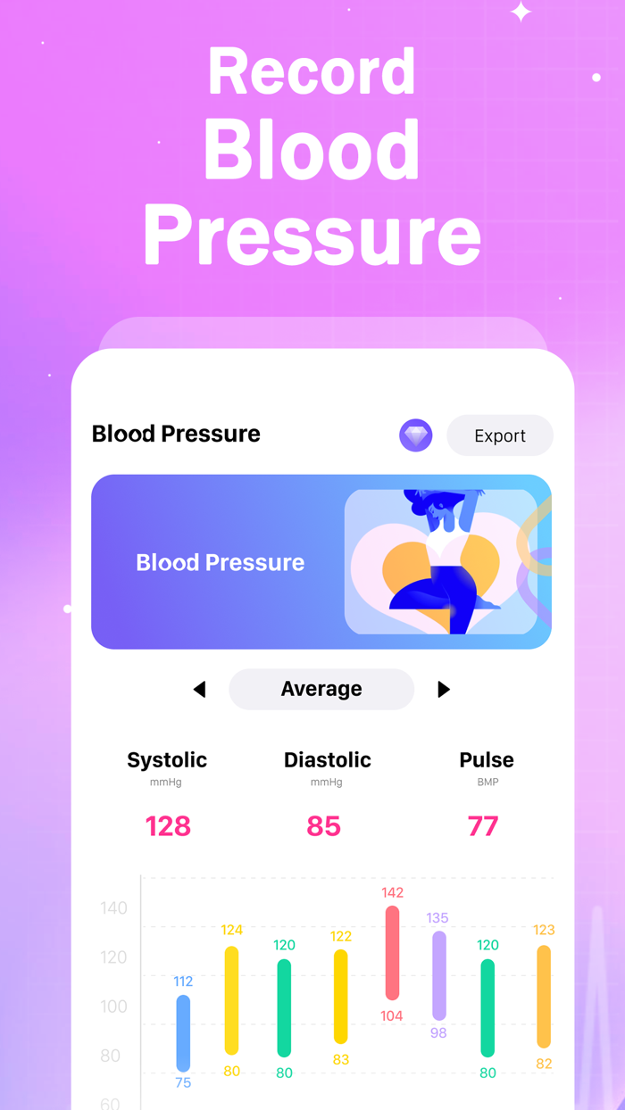Blood Pressure Tracker BX