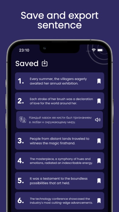 Sentence Search English Screenshot