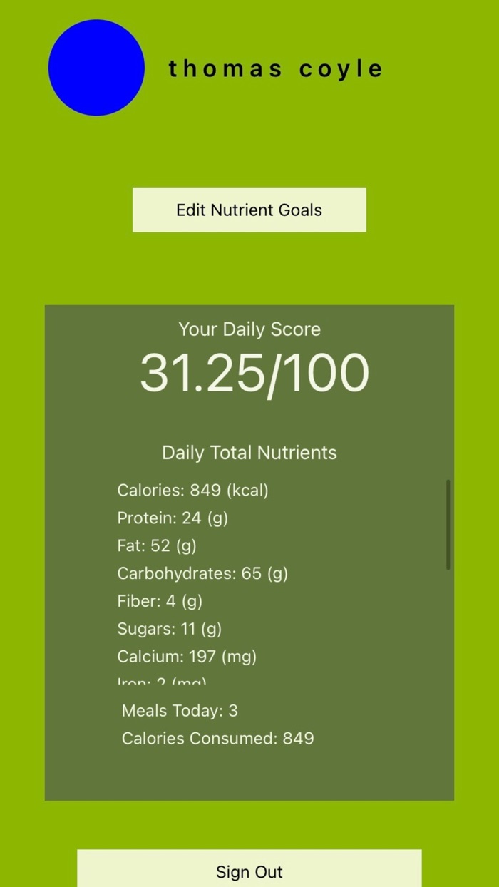 Sciencella Patient Application