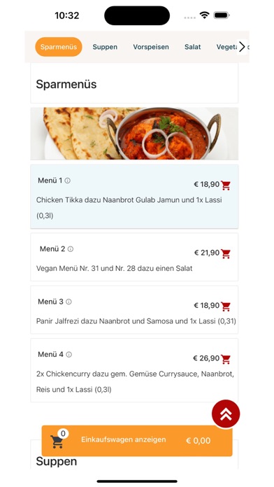 Screenshot 2 of Bombay Dining Restaurant App