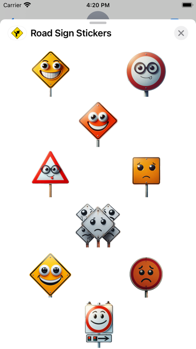 Screenshot #1 pour Road Sign Stickers