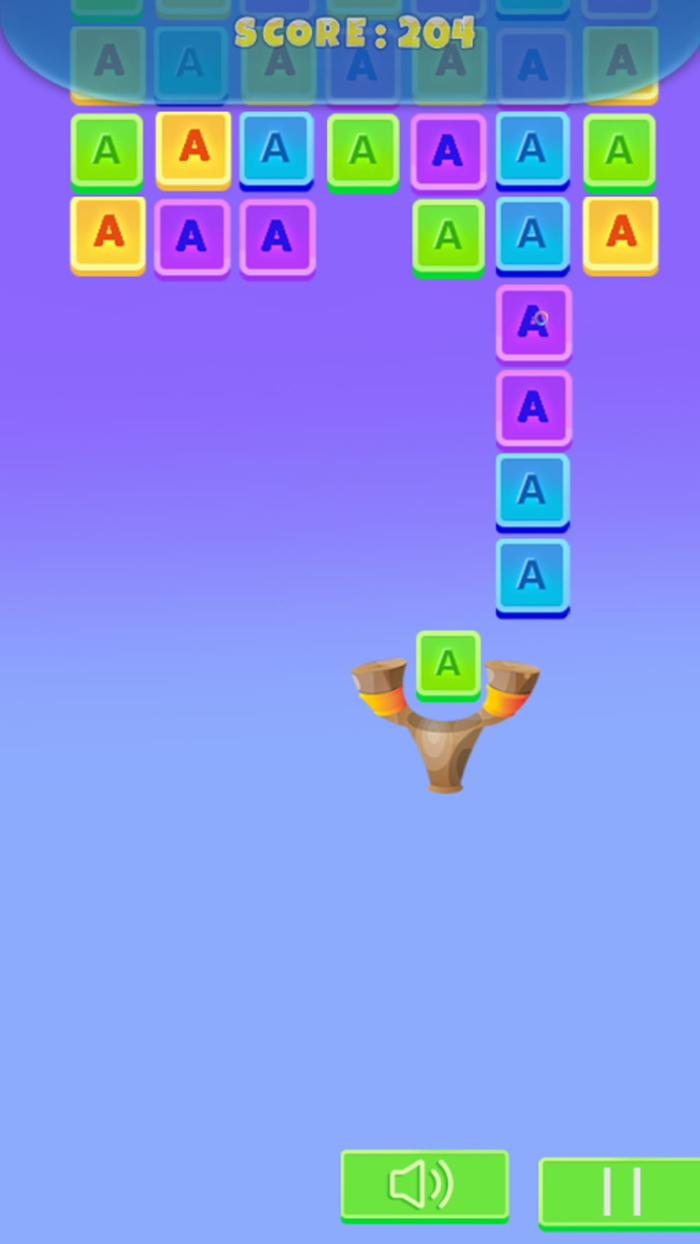 Eliminate letter squares