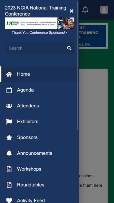 NCIA National Conference Screenshot