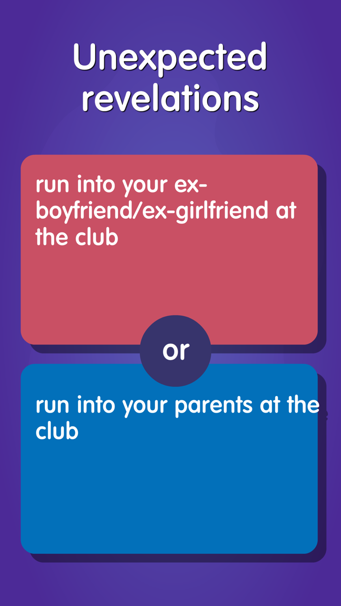 Would You Rather Dirty Party