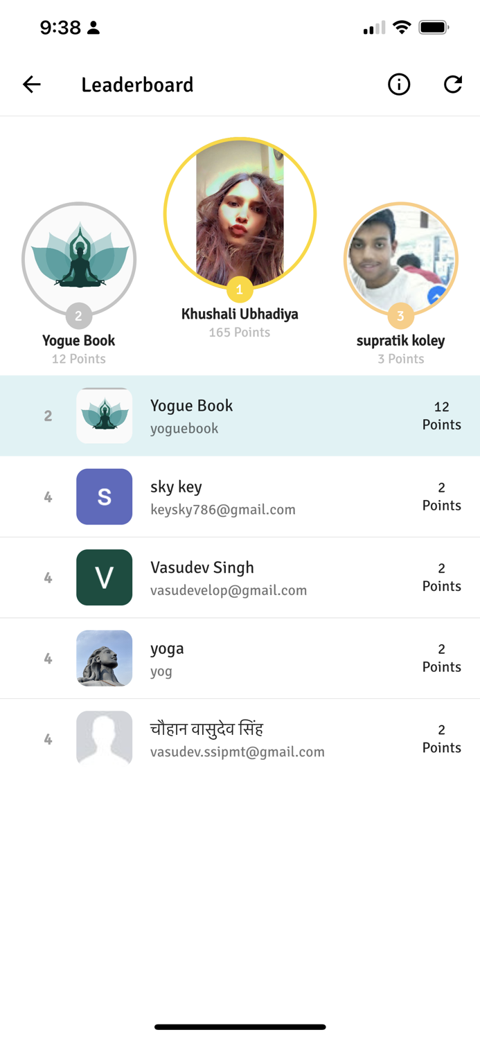 Yoguebook -AI powered Yoga App