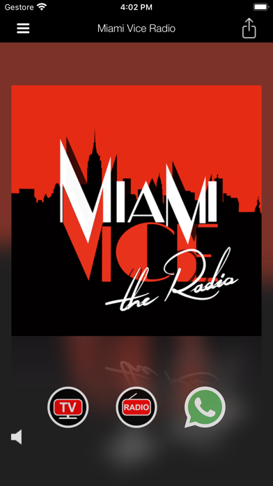 Miami Vice Radio Screenshot