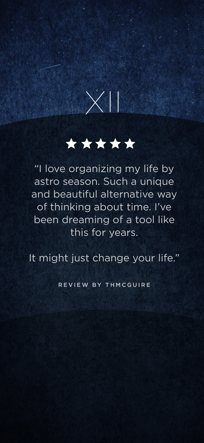 12 Signs — Zodiac Calendar