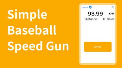 baseball radar gun - SpeedGun Screenshot