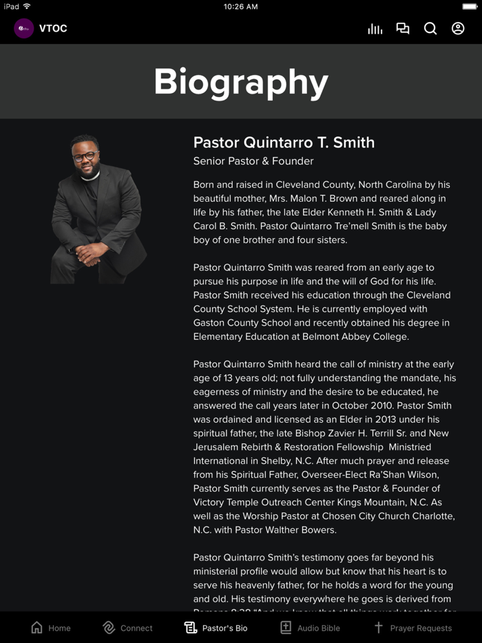 Victory Temple Outreach Center