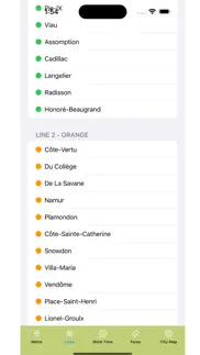 montreal metro map iphone screenshot 3