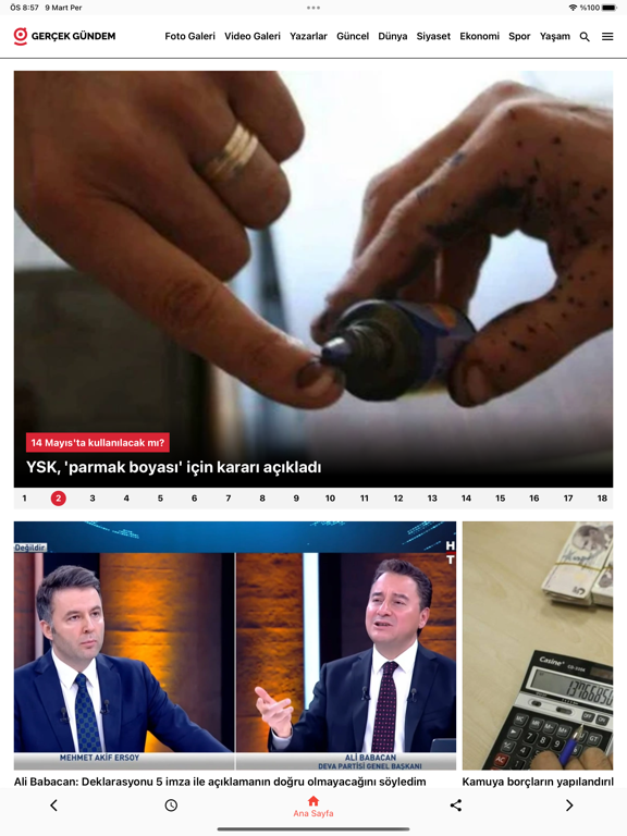 Screenshot #4 pour Gerçek Gündem