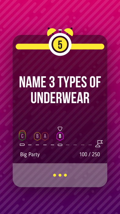 5 Second Rule—Adult Party Game Screenshot